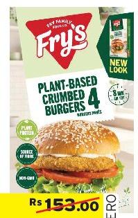 Fry's Crumbed Burgers / Schnitzel / Sausage / Polony 320G - 380G