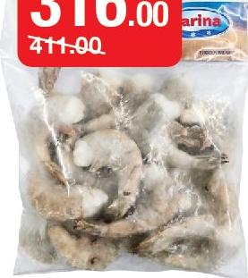 Shrimp 16/20 (Ind) - Marina, 400g bag
