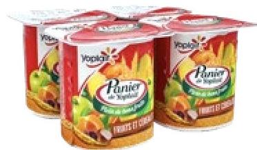 Yoplait Panier Fruit Yoghurt 125g