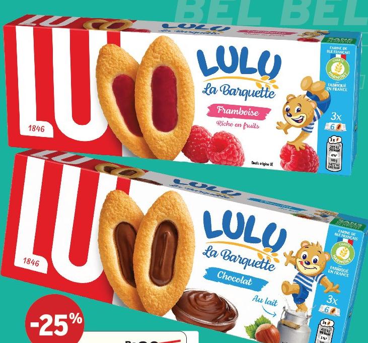 LU Barquette 120g