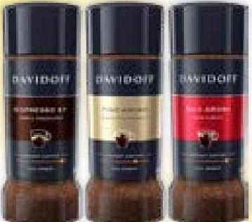 DAVIDOFF Instant Jar 90-100g (all refs)