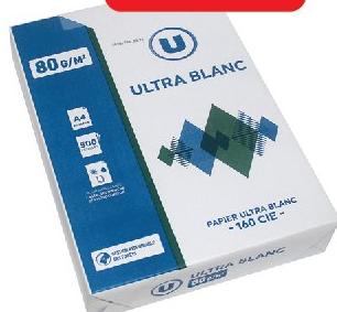Ramette de Papier Ultra Blanc A4 80G 500 Feuilles