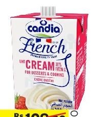 Candia French UHT Cream for Desserts & Cooking 200ml