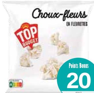 Top Budget Cauliflower Florets 1kg