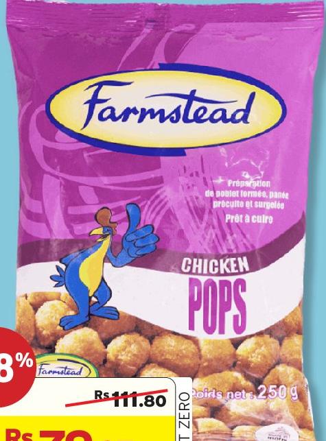 Farmstead Chicken Pops 250g