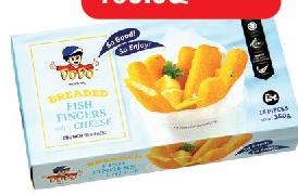 Dodo Breaded Fish Fingers with Cheese, 360g
