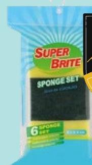 SUPERBITE Sponge Set 6's