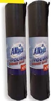 Alba Garbage Bags 110lts x10