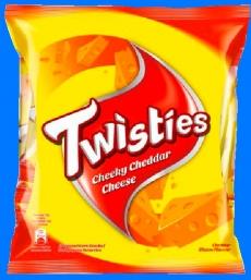 Twisties Cheeky Cheddar Cheese Chips