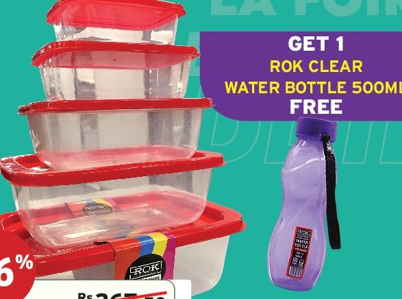 ROK Food Container X 5 PCS