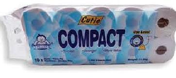 Cutie Toilet Paper Compact 350s x10
