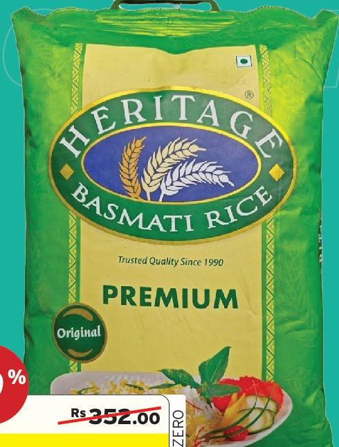 Heritage Premium Basmati Rice 5kg