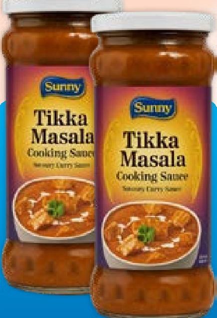 Sunny Tikka Masala Cooking Sauce 360-375g