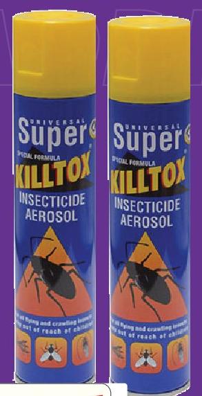 KILLTOX INSECTICIDE AEROSOL 300ML