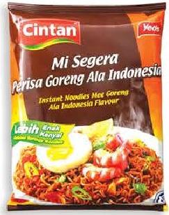 Cintan Mi Segera Noodle Mi Goreng Ala Indonesia 75g/78g (2 Refs)