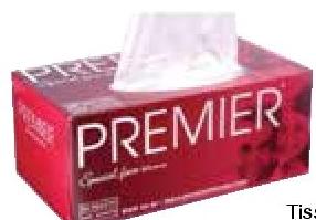 Premier Facial Tissue Assorted Colours x200