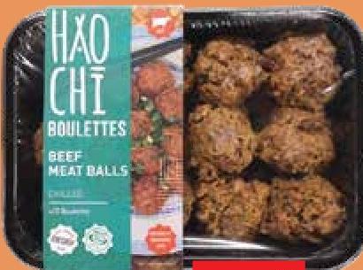 Hao Chi Beef Meat Balls Chilled x12