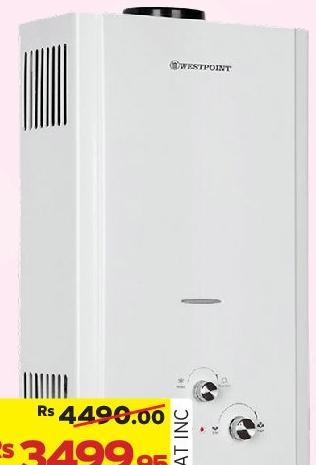 WESTPOINT GAS WATER HEATER 6L WHP0620