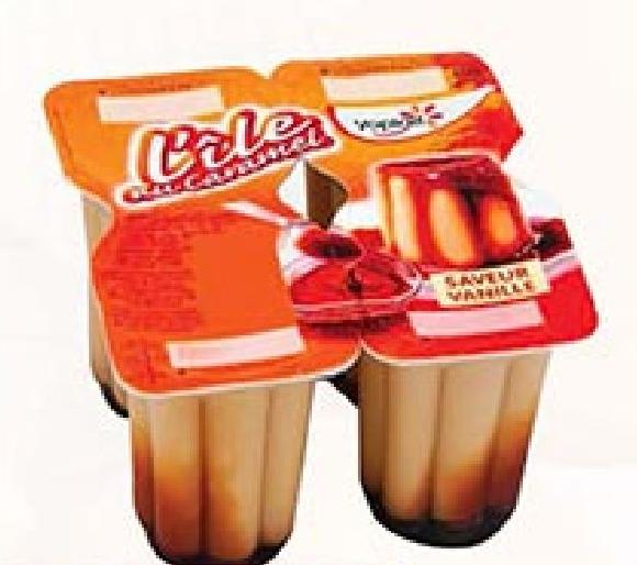 Yoplait L'Ile Au Caramel Coco / Vanille 100G