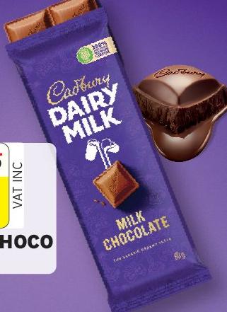 Cadbury Dairy Milk Slab Choco 80G