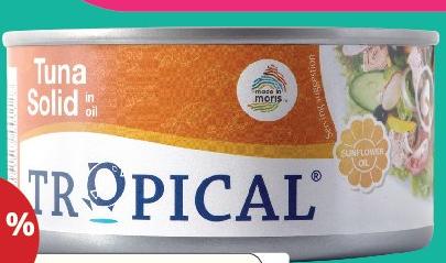 Tropical Tuna Solid In Oil 170g