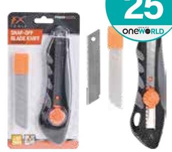 FX Tools Cutter with 10 Blades 17cm