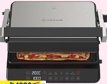 Nutricook SC Grill Panini Maker 2000W