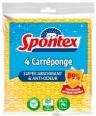 Sponges 4 Carréponge Super-absorbent et Anti-odeur