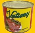 Vatsony Corned Mutton aux céréales, La boîte de 325 g