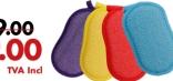 Lot de 4 éponges lavables et réutilisables