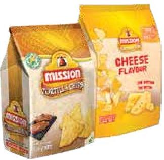 Mission Flavoured Tortillas Chips 112g