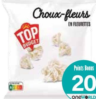 Topo Budget Cauliflower Florets 1kg