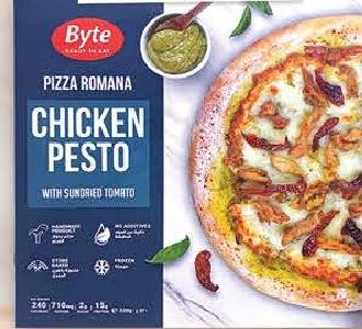 Byte Pizza Romana Chicken Pesto 520g