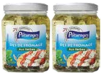 Pâturages Cheese Cubes with Herbs 300g
