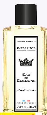 INESSANCE EAU DE COLOGNE FRAICHEUR 250ML