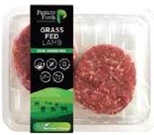 Pasture Fresh Grass Fed Lamb Burger Patty 200g