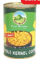 Fresh Mountain Whole Kernel Corn, 425g