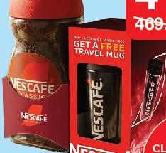 Nescafe Classic 200g with Free Thermo Mug