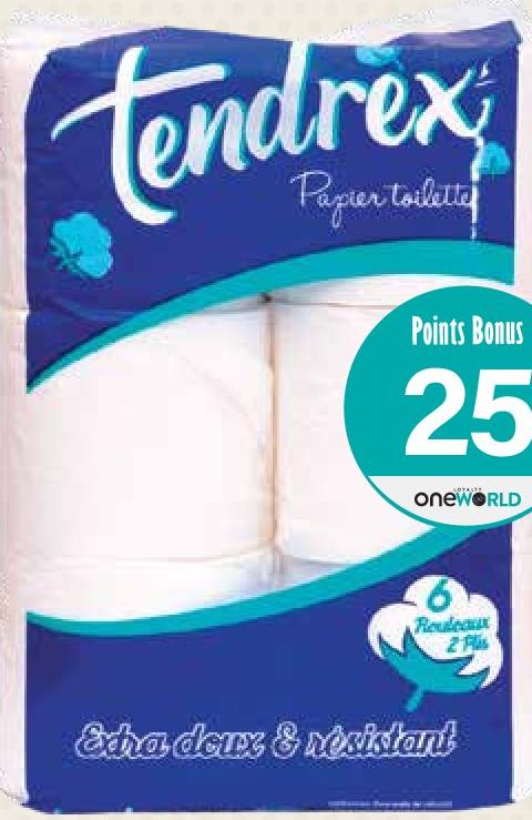 Tendre Papier Toilette x 6
