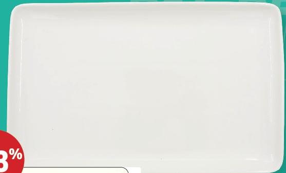 Wilko White Serving Plate Medium