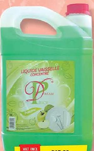 Dreamprice Dishwash/Pomme/Citron 5Lts