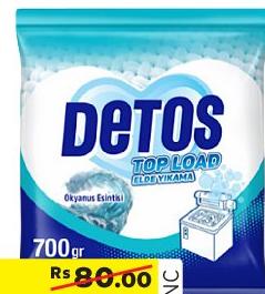 Detos Top Load Laundry Powder Ocean Breeze 700g