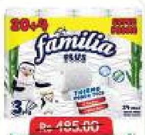 Familia Toilet Paper 3 Ply X20 Rolls +4 Free