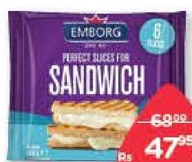 Emborg 6 Fromages Tranchés Sandwich 100 g