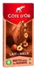 Cote d'Or Milk Chocolate with Almonds Tablette 180g