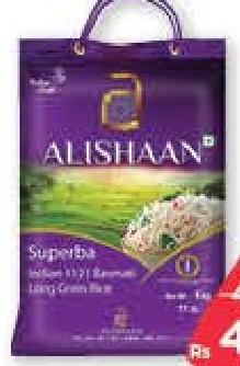 Alishaan Superba 1121 Riz Basmati Long Grain Rice 5 kg