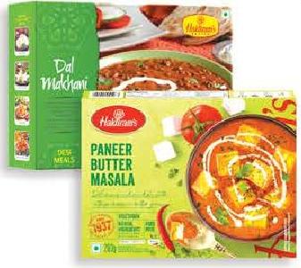Haldiram FZ Dal Makhani/Paneer Butter Masala 283g