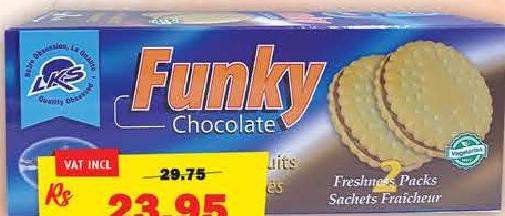 LKS Funky Chocolate Biscuits 90g