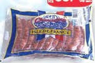 Charcuterie Isle-de-France Saucisse BBQ Porc Surgelé Le Kilo