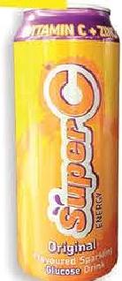 Super C Glucose/Mixed Berry/Green Apple Drink 500ml